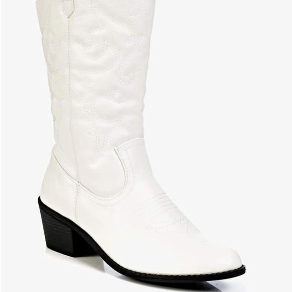Charles Albert Cowboy Boots Mid-Calf - Picture 1 of 2